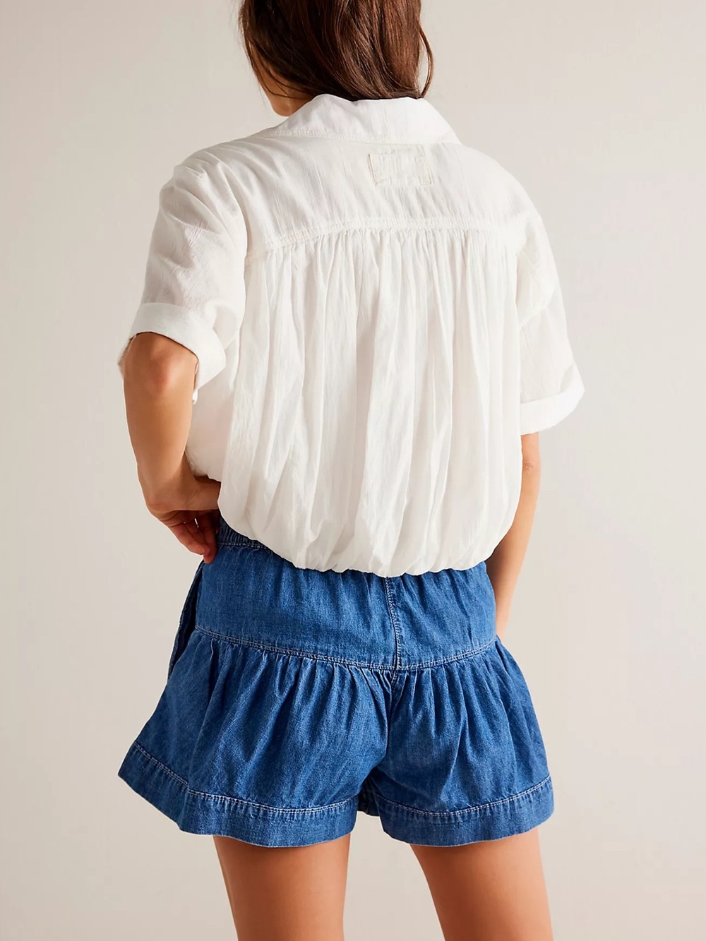 Free People Fleur Denim Shorts - Picture 4 of 4